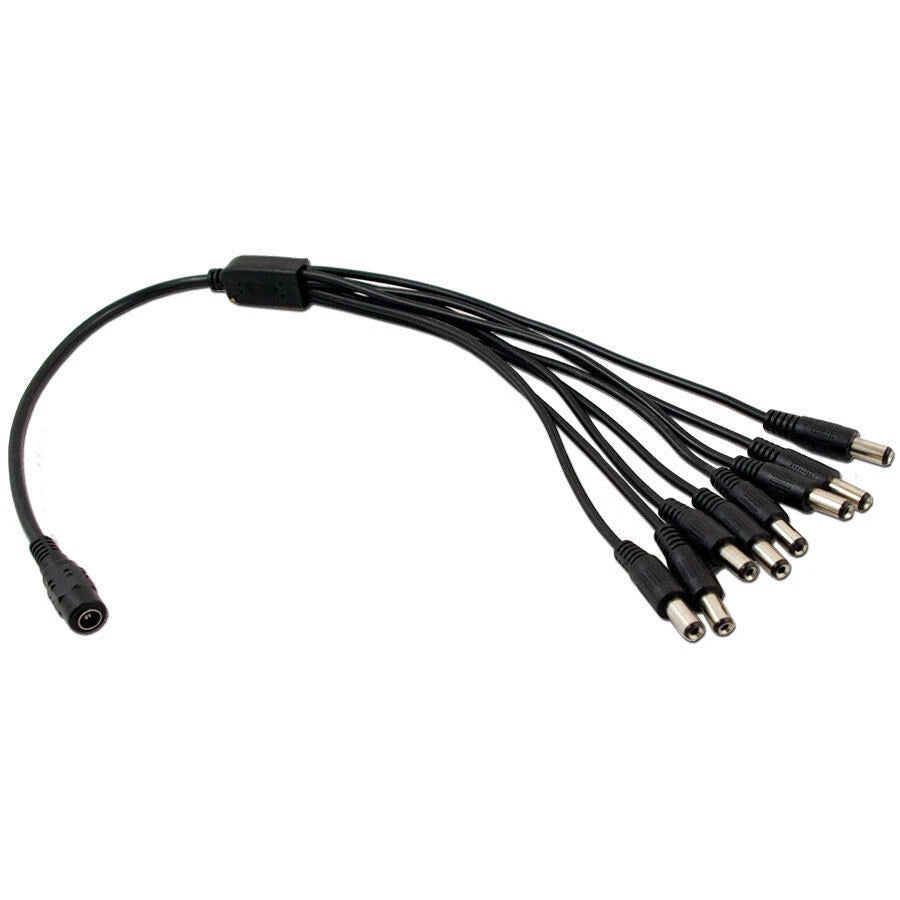 Security Camera Power Adapter with 8-Way Power Splitter 12V 5A for Annke IP BNC