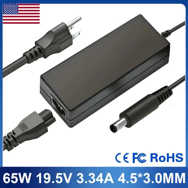 For Dell Inspiron 15 3000 3541 P40F 5567 5565 P66F 65W AC Power Adapter Charger