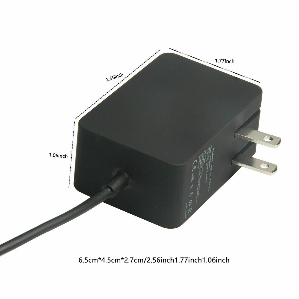 13W AC Adapter Charger For Microsoft Surface 3 1751 1623 1624 1645 Micro USB