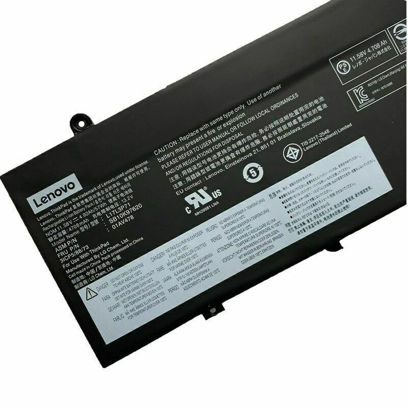 Genuine L17L3P71 01AV478 Battery For Lenovo ThinkPad T480S SB10K97620 L17M3P71