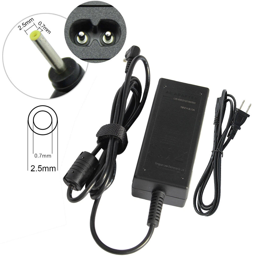 40W Adapter Charger for ASUS Eee PC 1001PXD 1005P 1005pe 1005 1005ha 1005hab FS