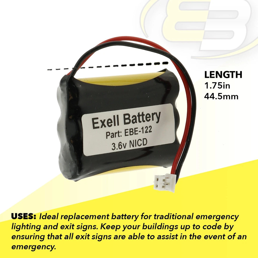 3.6V 300mAh ATM Machine Compatible With Battery For Resistacap N250AAAF3WL