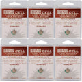 6 Pack Wein Cell PX675 Zinc Air 1.35V Battery