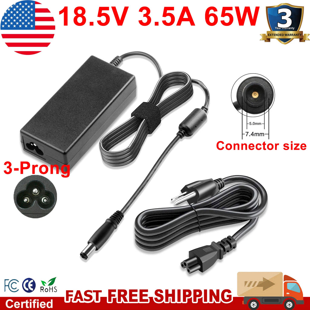 Charger for HP Probook 450 640 650 G1, 4530s 4540s 6460b 6570b Laptop AC Adapter