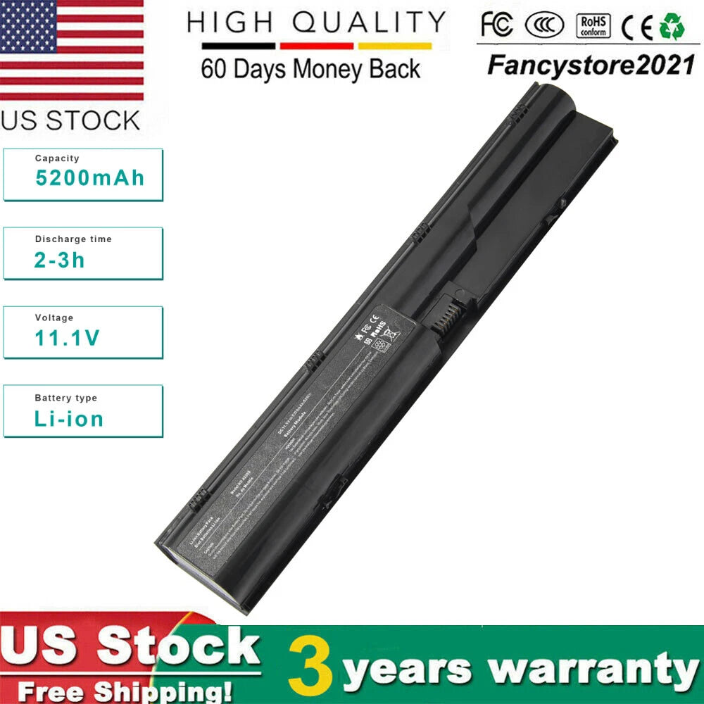 Battery for HP ProBook 4330s 4331s 4430s 4431s 4435s 4436s Series 633733-321