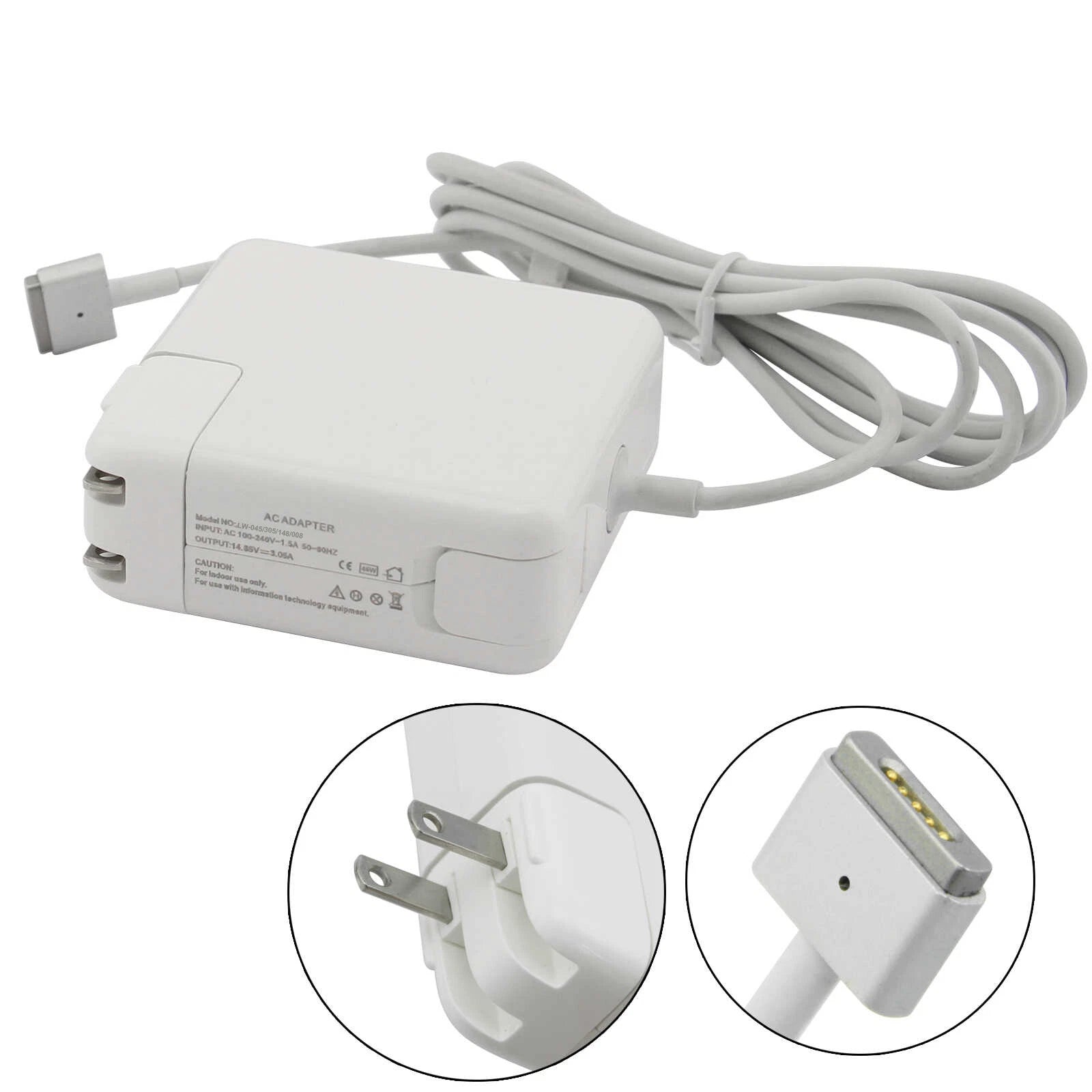 45W Power Adapter Charger for Macbook Air 11" 13" 2012 2013 2014 2015 2016 US