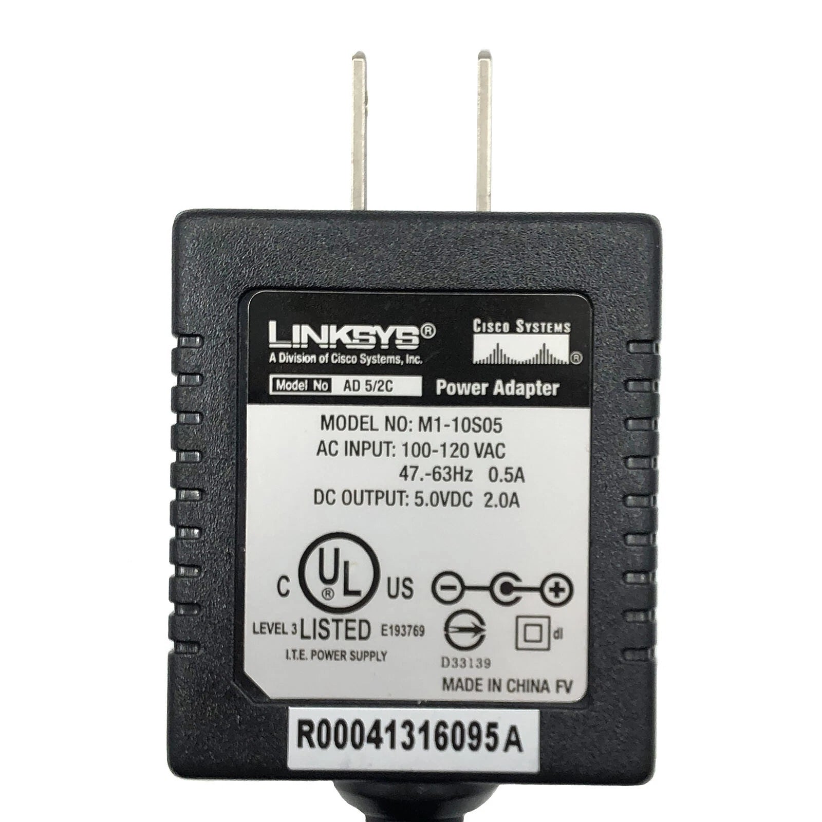 NEW Original Linksys M1-10S05 AC/DC Power Supply Wall Adapter 5V 2A