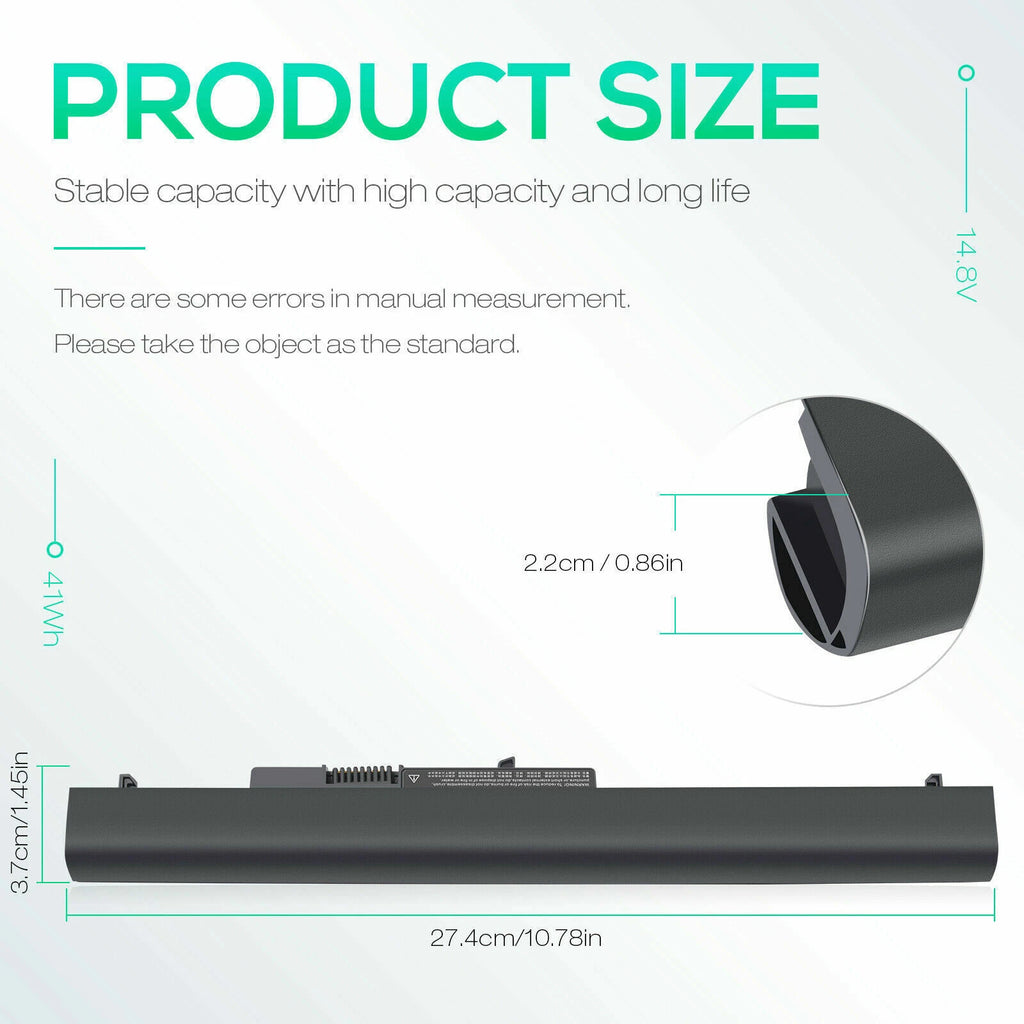 Battery For HP 15-D041DX 15-G014DX 15-R264DX OA04 HSTNN-PB5S J1U99AA 740715-001