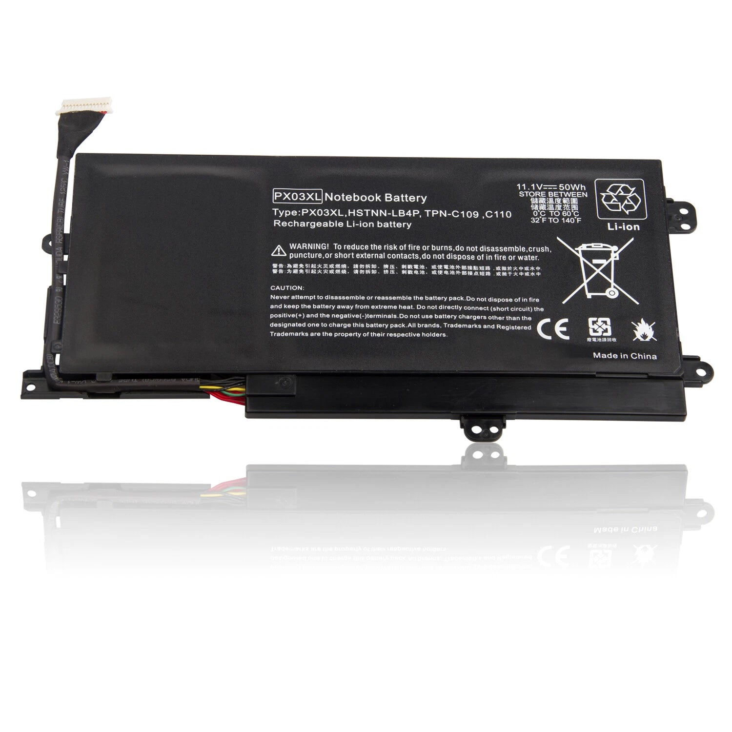 PX03XL Battery For HP Envy 14-K Touchsmart M6-k M6-k125dx k010dx 715050-001 PC