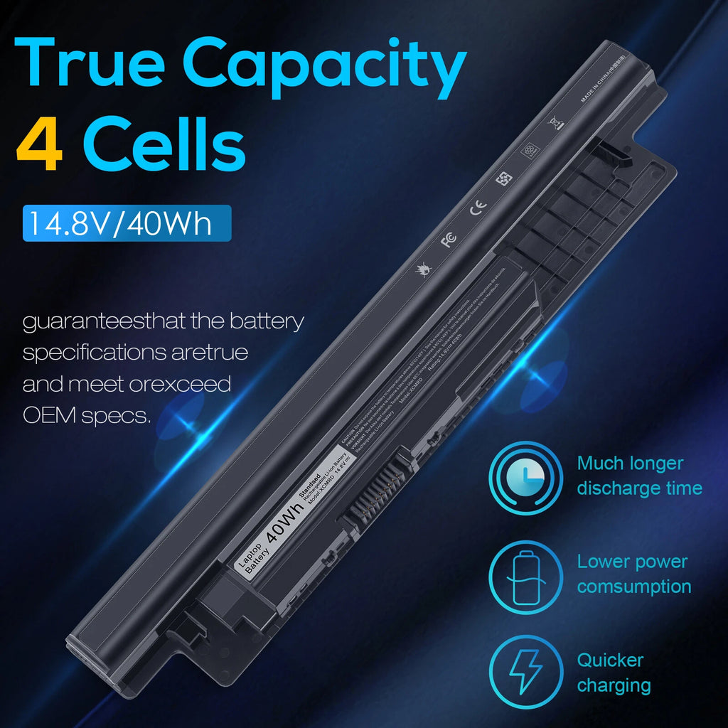 40WH XCMRD Battery for Dell Inspiron 15 3000 Series 3531 3537 3541 3542 3543