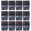 12PC NPP NP6-4Ah 6V 4Ah AGM VRLA General Series Battery