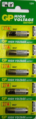 GP 27A (MN27) High Voltage Battery - 5 PACK