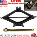 Scissor Jack 2.5 Ton Steel Scissor Car Lift Jack Kit with Hexagonal Lug Wrench