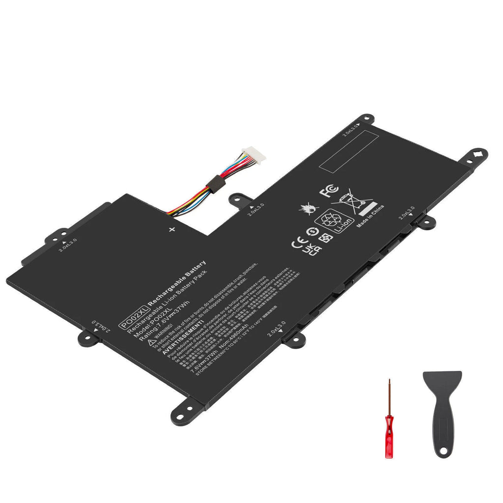 PO02XL 7.6V 37Wh Battery for HP Stream 11-R 11-Y 11-R014WM 823908-1C1 824560-005