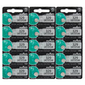 Murata 329 Button Cell Silver Oxide SR731SW Watch Battery Pack of 15 Batteries