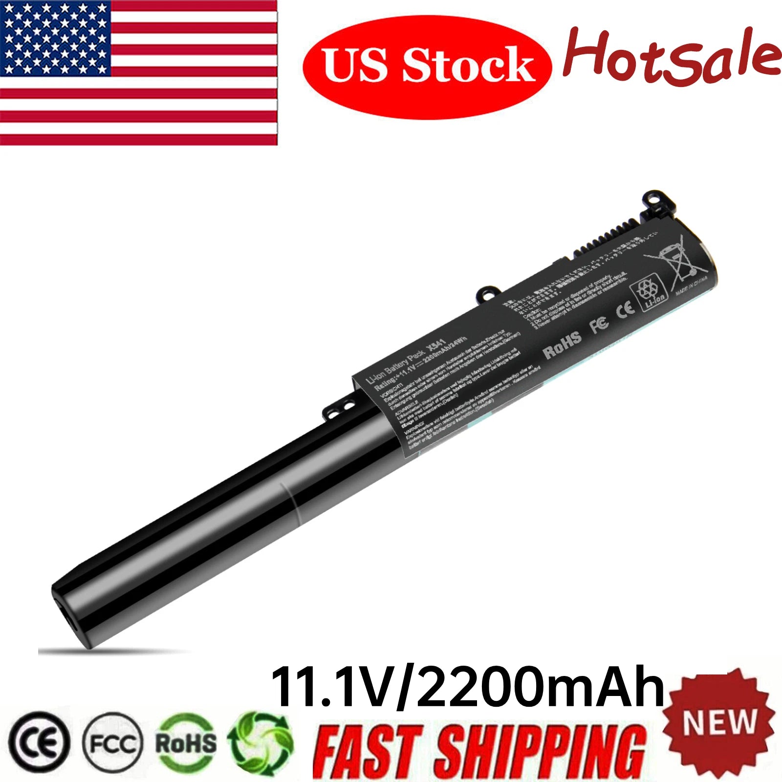 A31N1537 A31N1601 For Battery for Asus VivoBook Max X441 X441SA X441UA X541 R541