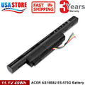 AS16B5J Battery for Acer Aspire 15.6" E5-575G E5-575G-53VG AS16B8J Notebook