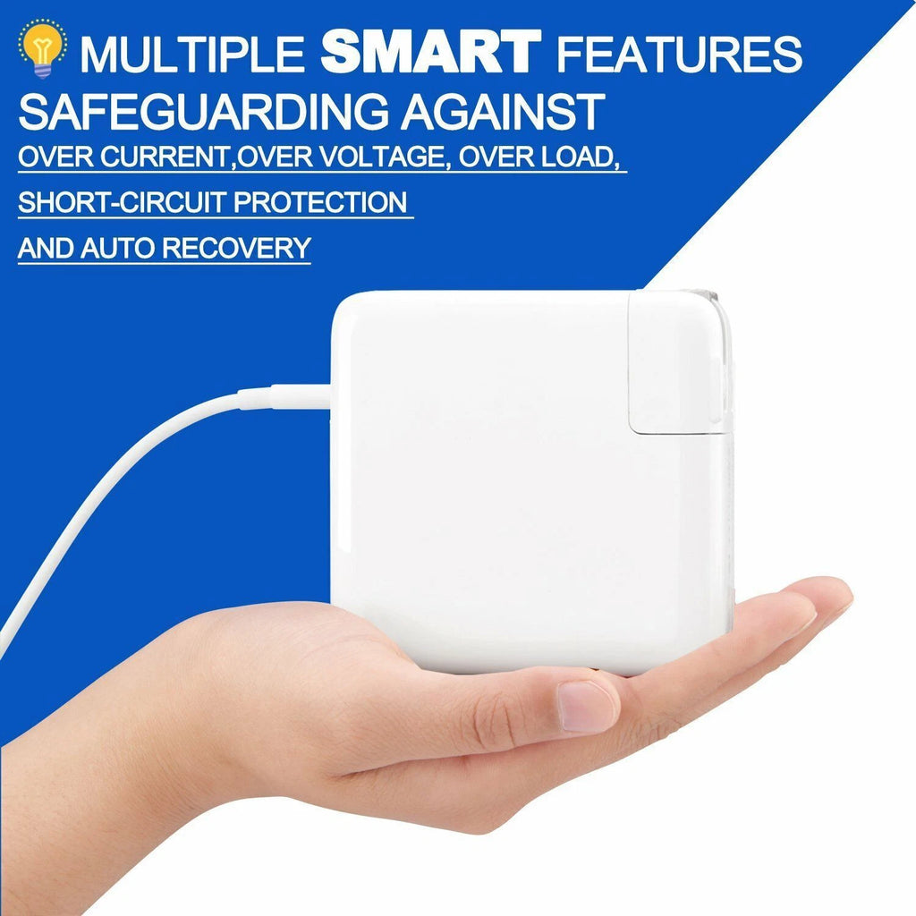 61W USB C Type C Power Adapter Charger for Macbook pro 13" Inch More USB C Port