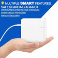 61W USB C Type C Power Adapter Charger for Macbook pro 13" Inch More USB C Port