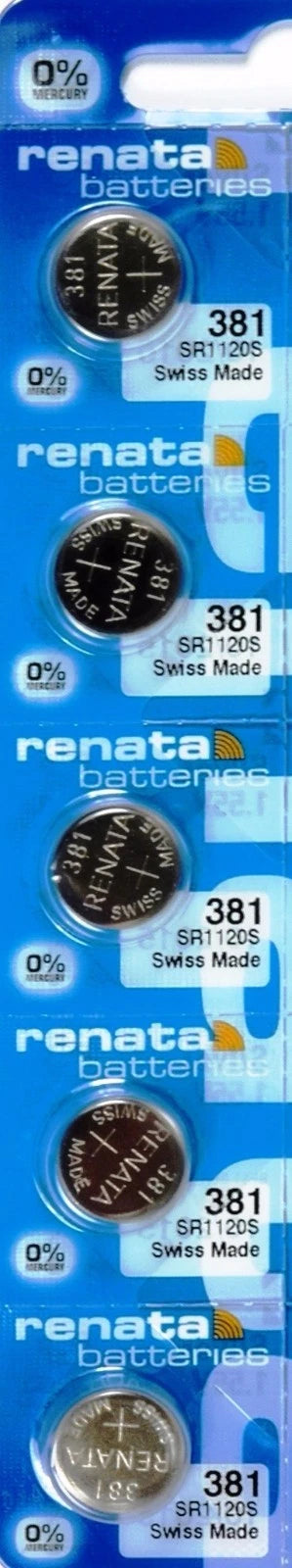 381 RENATA SR1120S WATCH BATTERY New packaging Authorized Seller