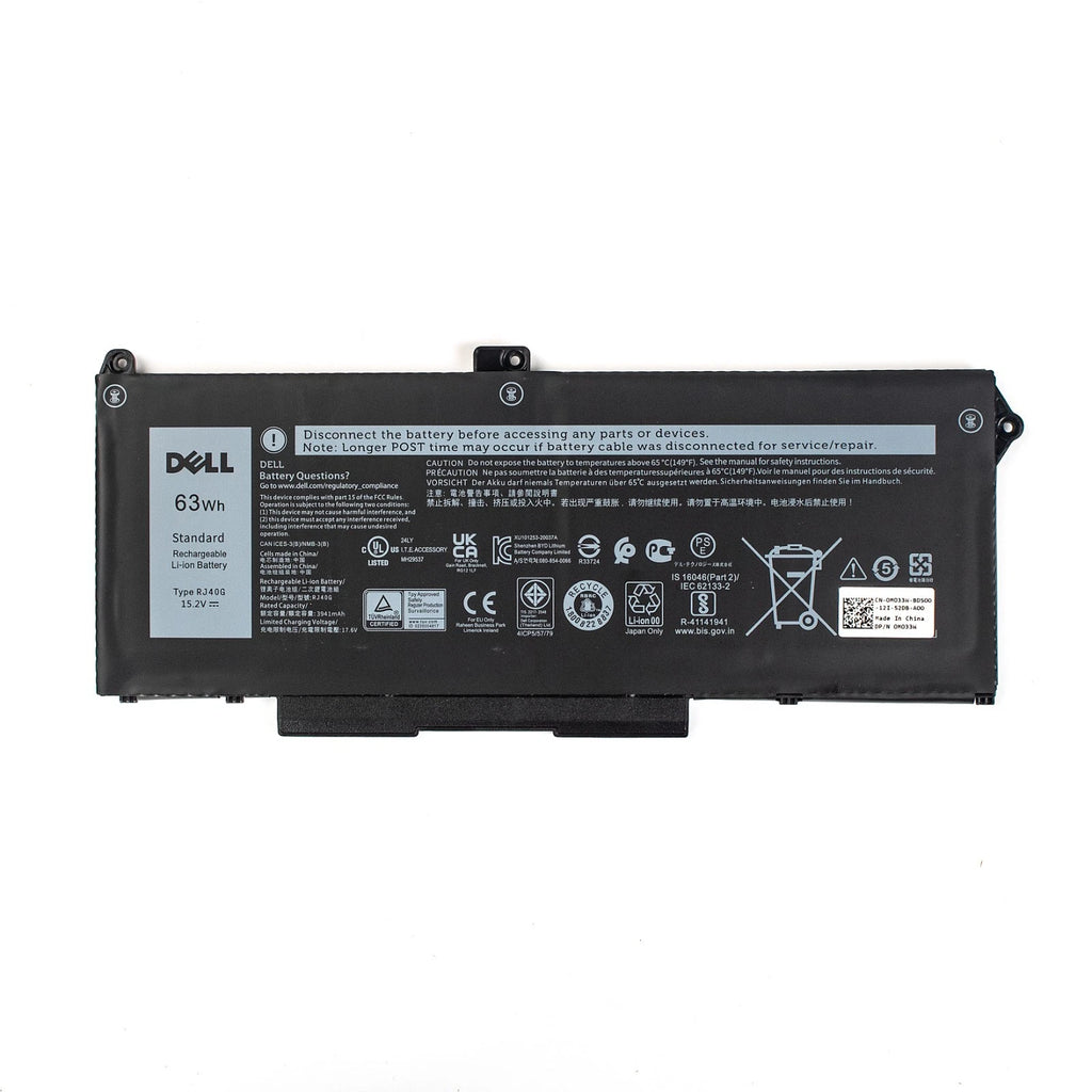 Genuine RJ40G Battery for Dell Latitude 15 5520 14 5420 Precision 15 3560 63WH