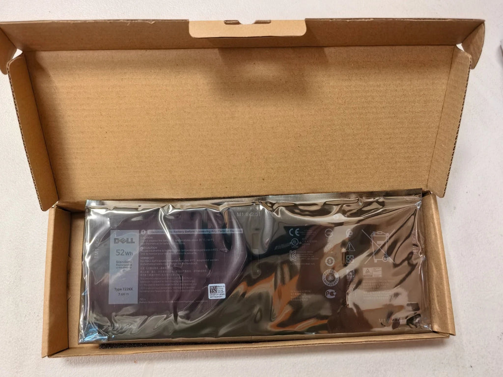 OEM Genuine 52WH 722KK Battery For DELL XPS 13 9310 9300 0WN0N0 02XXFW 2XXFW NEW