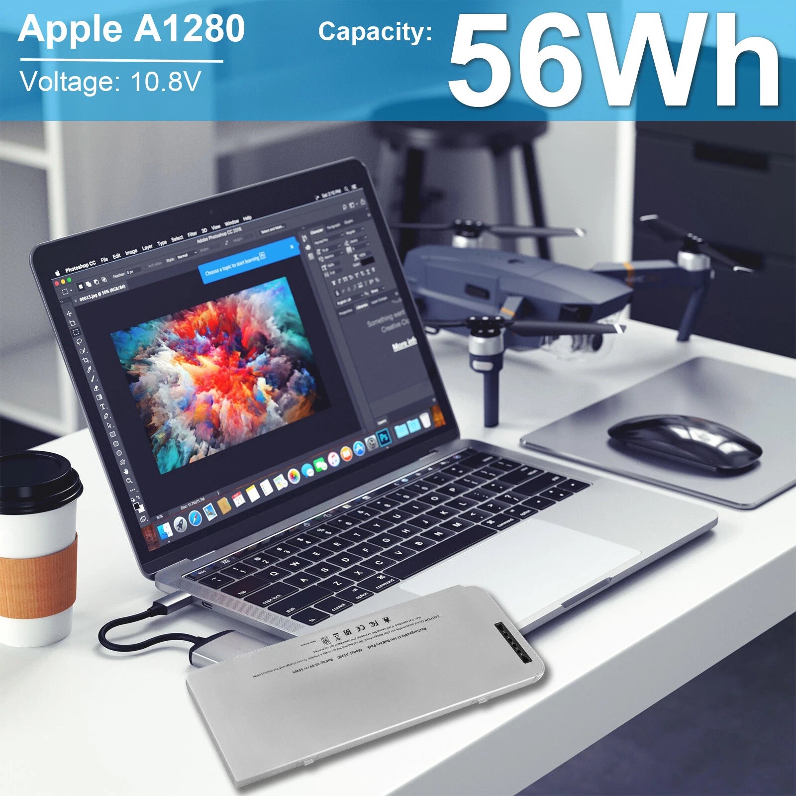 ? A1280 MB771 Battery for Apple MacBook Pro 13" A1278 Aluminum Unibody Late 2008