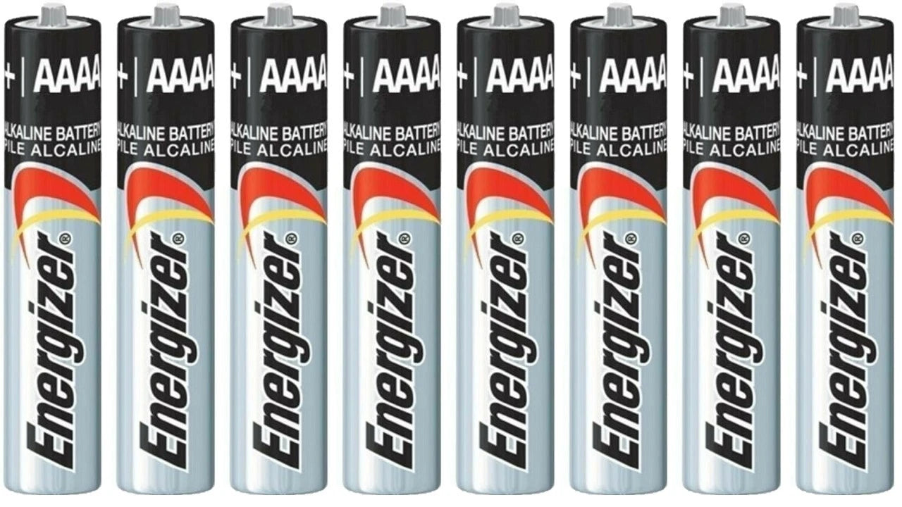 12 Energizer AAAA Alkaline Batteries Replaces E96, LR8D425, MN2500, MX2500