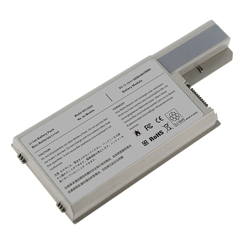 6 Cell Battery for Dell Latitude D531 D531N D820 D830 TC030 CF623 DF192 M65