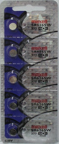 40 Maxell 377 SR626SW SR626 V377 SR66 Watch Batteries