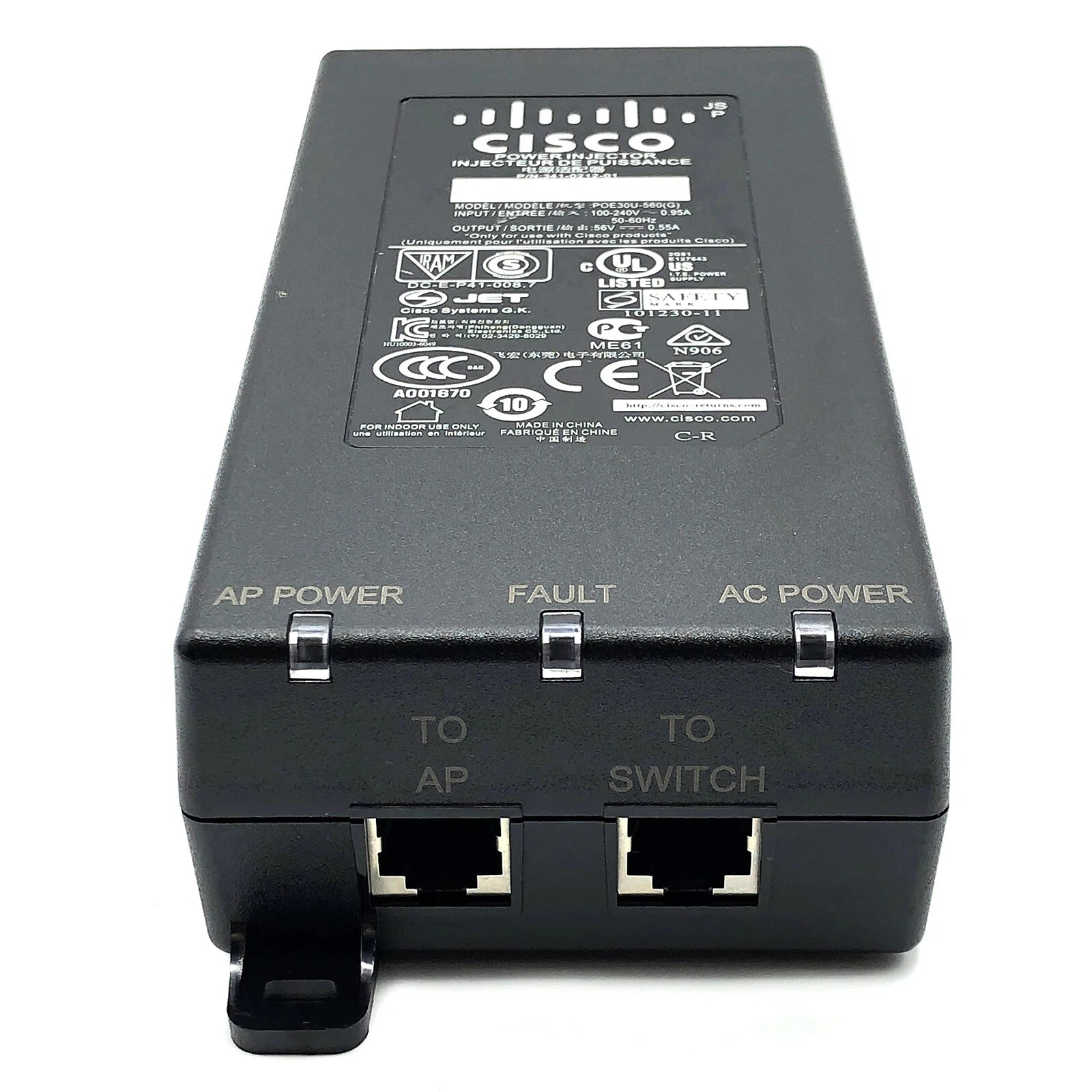 NEW Genuine Cisco Power Injector For Aironet AIR-PWRINJ4 Wireless Access Point