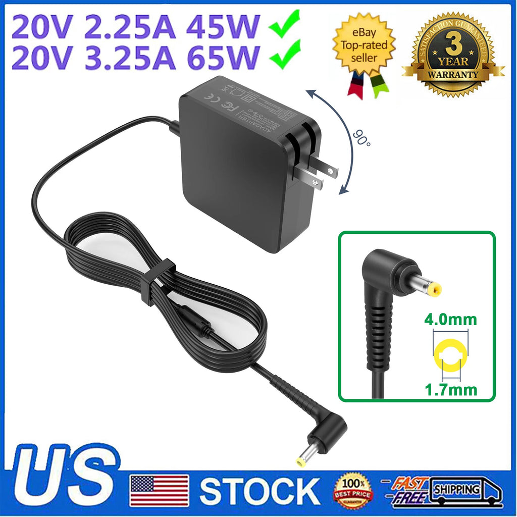 AC Adapter For Lenovo IdeaPad 3 15ITL6 82H8 82H800G6US Laptop Charger Power Cord