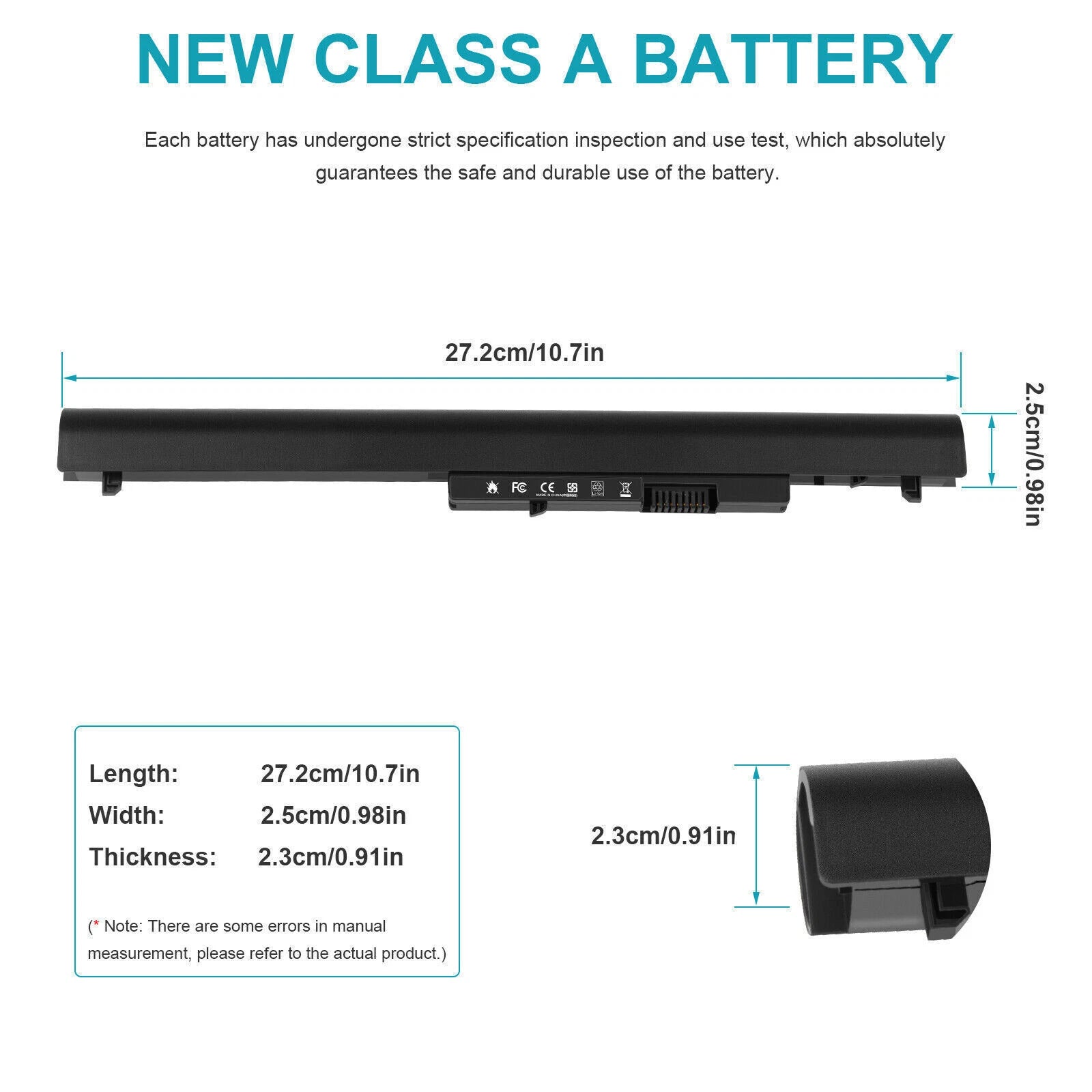 LA04 LAPTOP BATTERY FOR HP 776622-001 728460-001 752237-001 15-1272WM 15-F010DX