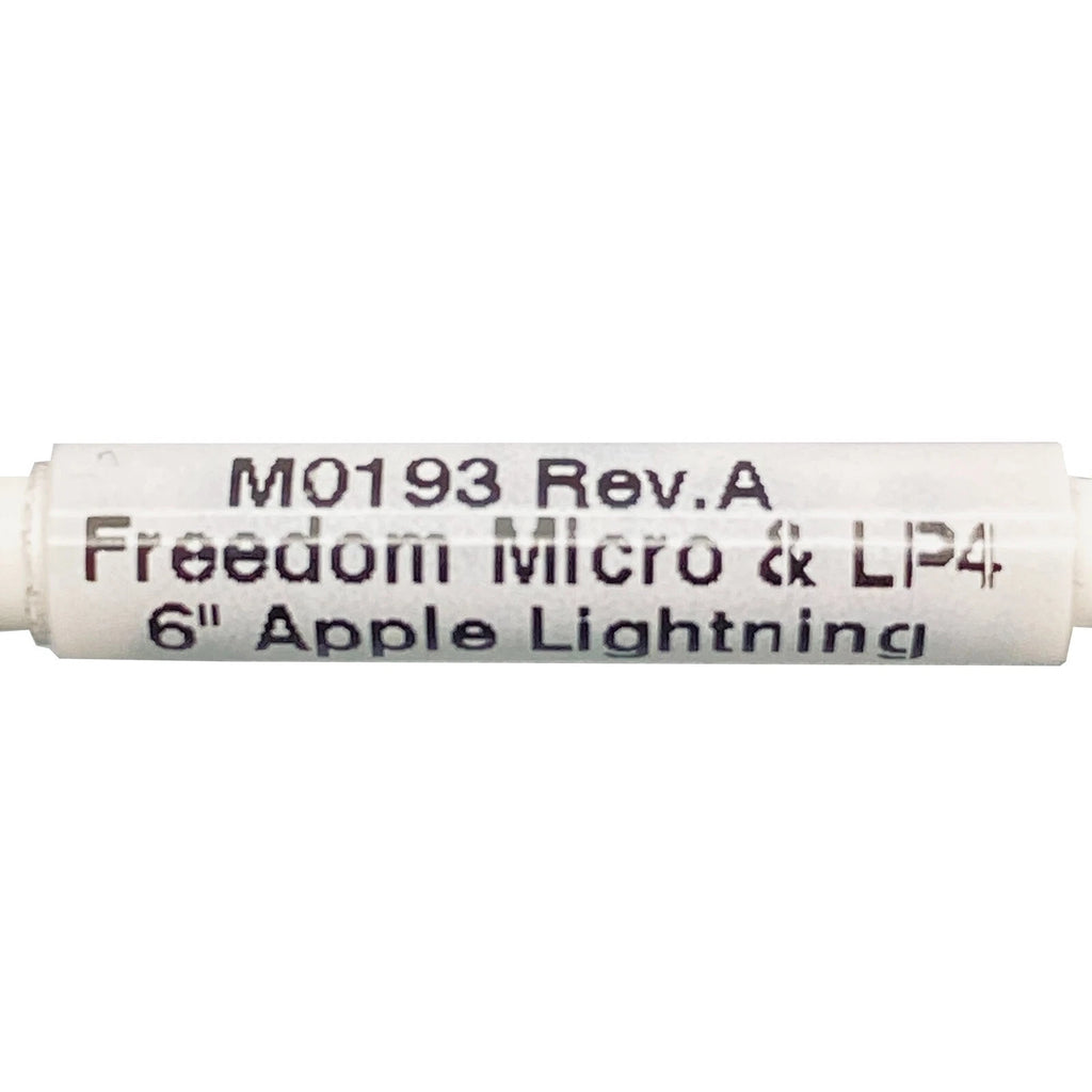 NEW Genuine Apple M0193 Cable Freedom Micro & LP4 6" Apple lightning to USB mini