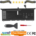 DXGH8 52Wh Battery for Dell XPS 13 9370 13 9380 Inspiron 5390 5391 7390 Series