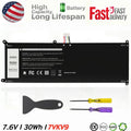 New 7VKV9 7.6V 30Wh Battery for XPS 12 9250 Latitude 12 7275 9TV5X T02H001