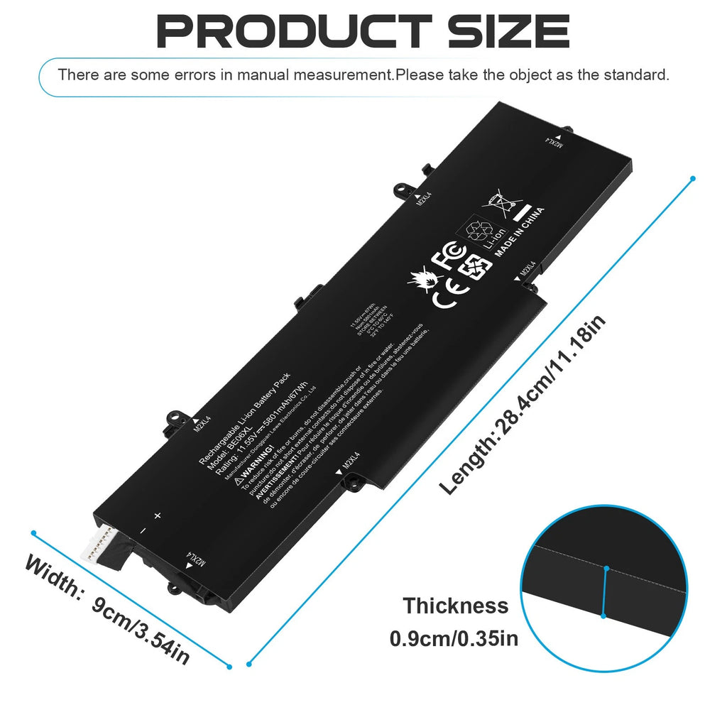 ?BE06XL Battery For HP Elitebook 1040 G4 Folio HSTNN-IB7V HSTNN-DB7Y 918045-1 US