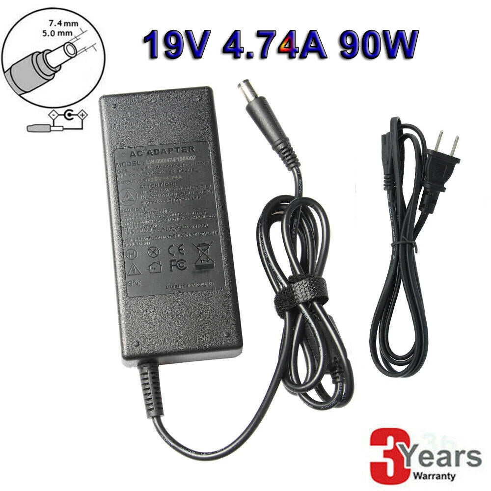 AC Adapter Charger for HP Probook 6560b 6570b 6555b 6475b 6470b 6460b Laptop 90W