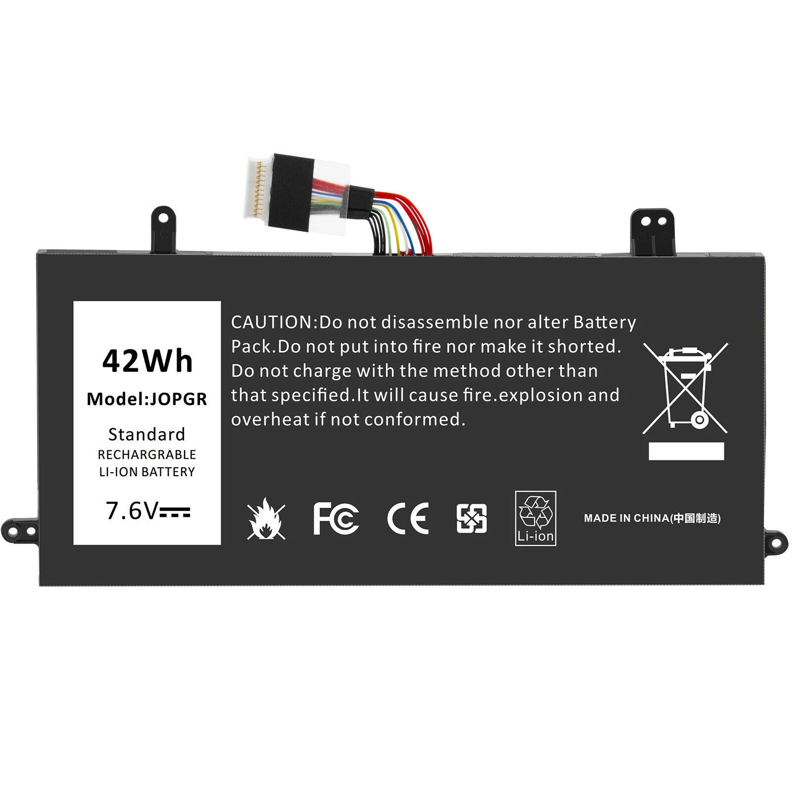 42Wh J0PGR JOPGR Battery For Dell Latitude 5285 5290 2-in-1 1WND8 T17G T17G001