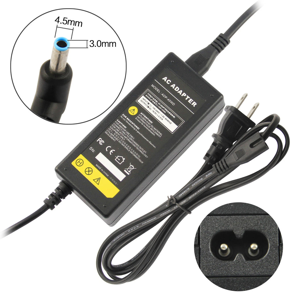 45W AC Adapter Charger For HP Envy x360 M6-AQ103DX M6-AQ003DX Laptop Supply Cord