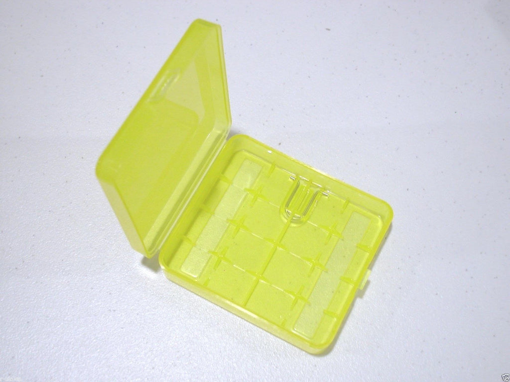 10 pc asstd Hard Plastic Case Holder Storage Box For 4 x 18650 Battery (4 bay)