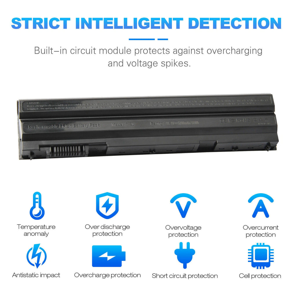 LOT Battery for Dell Latitude E6420 E6440 E5430 E5520 E5530 E6430 E6530 T54FJ US