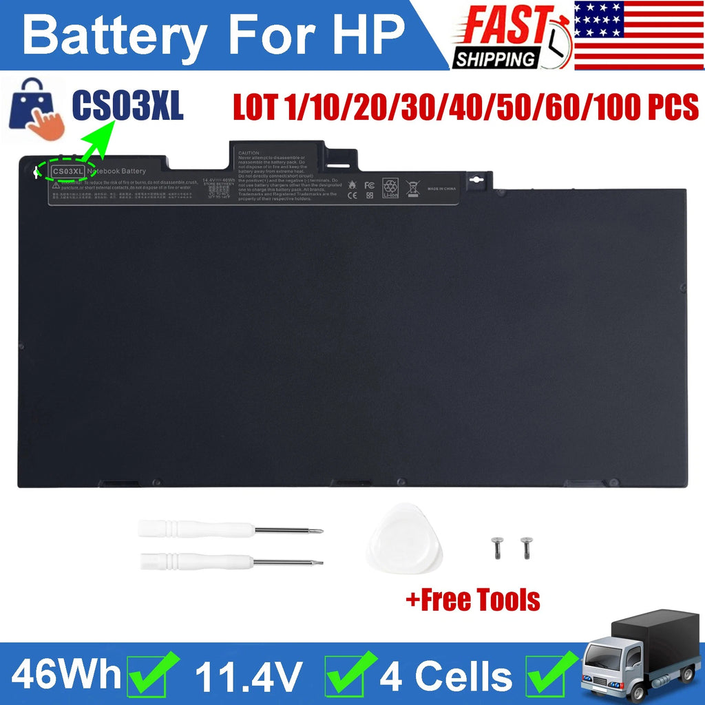 ?LOT CS03XL Battery for HP Elitebook 745 840 G3 G4 854108-850 800513-001 46Wh