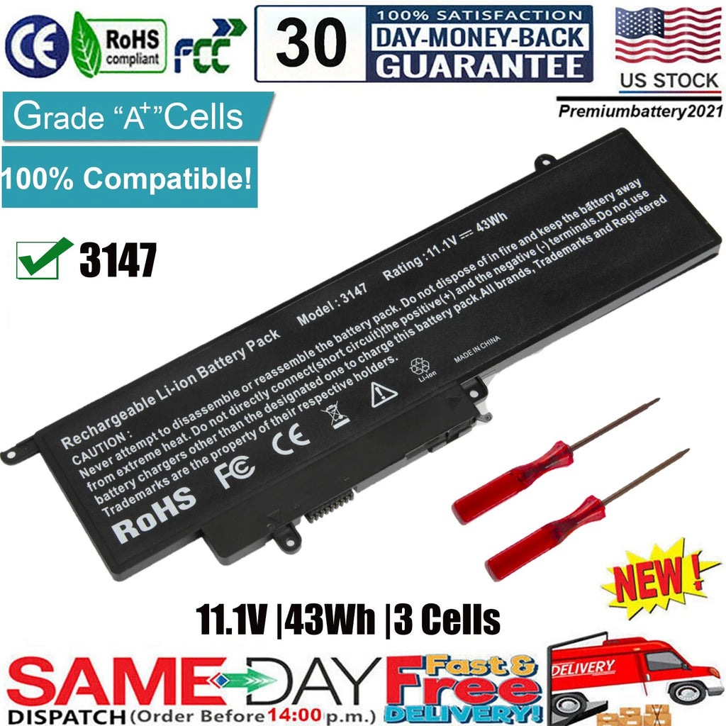 ?GK5KY Battery for Dell Inspiron 13 7000 7347 Inspiron 11 3000 3147 3148 3152