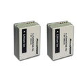 2 Pack Power2000 NB-10L Battery for Canon G1 X, G3 X, SX50 ,SX60, G16, G15,