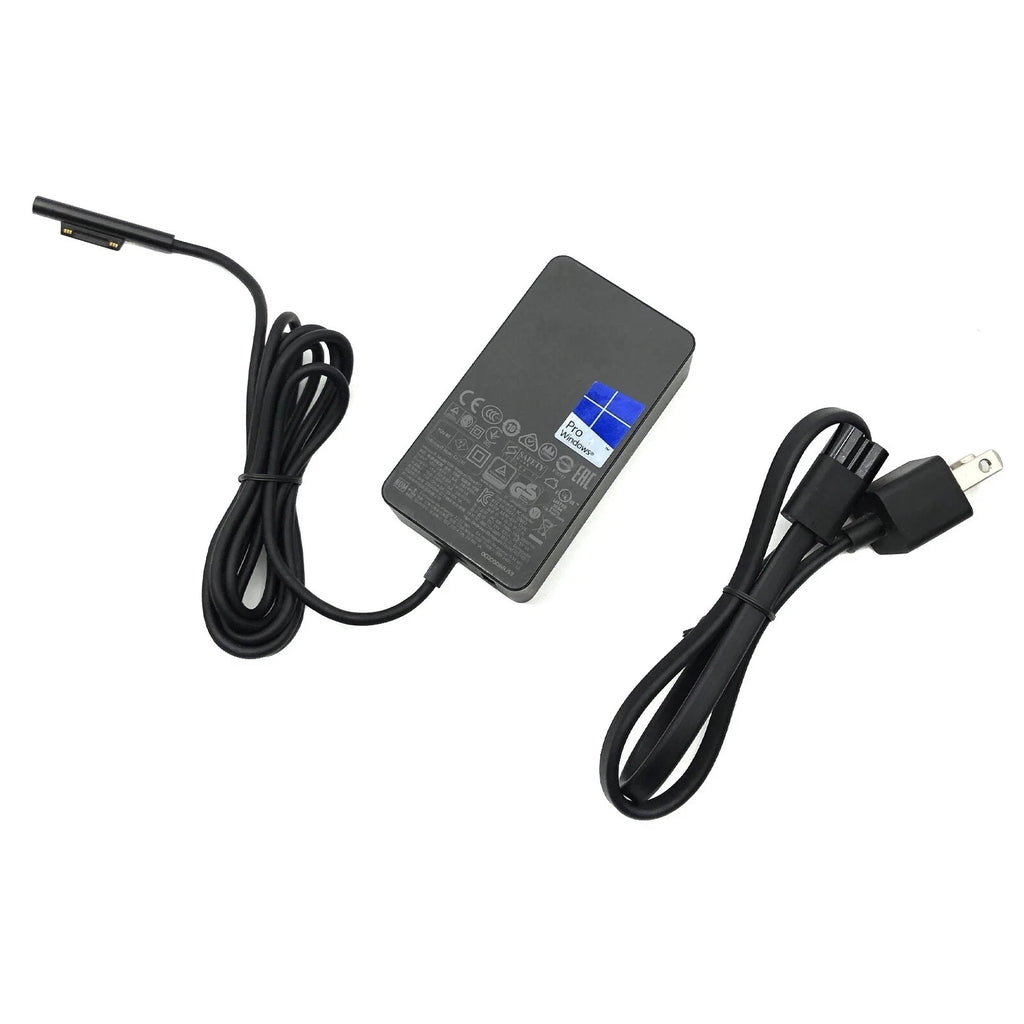 Genuine 65W Charger For Microsoft Surface Pro 11, 10, 9, 8, 7+, 7, 6, 5, 4, 3