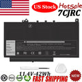 NEW For Dell Latitude E7270 E7470 Replacement Laptop Battery 42Wh 11.4V 7CJRC