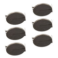 6x CR2025FH1-MFR 3V Lithium Coin Battery 2-PIN HORZ for PC Motherboards