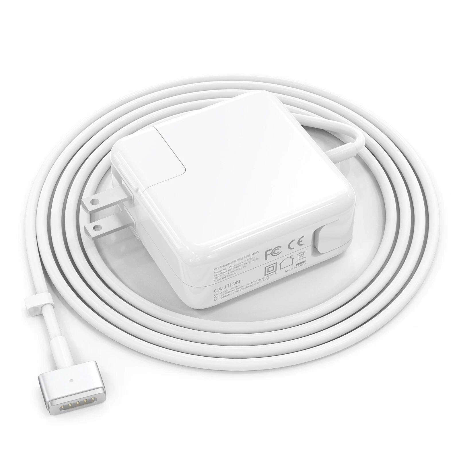 45W Magsaf 2 T-Tip AC Adapter Charger 13" 14" for MacBook Air A1465 A1466 A1436