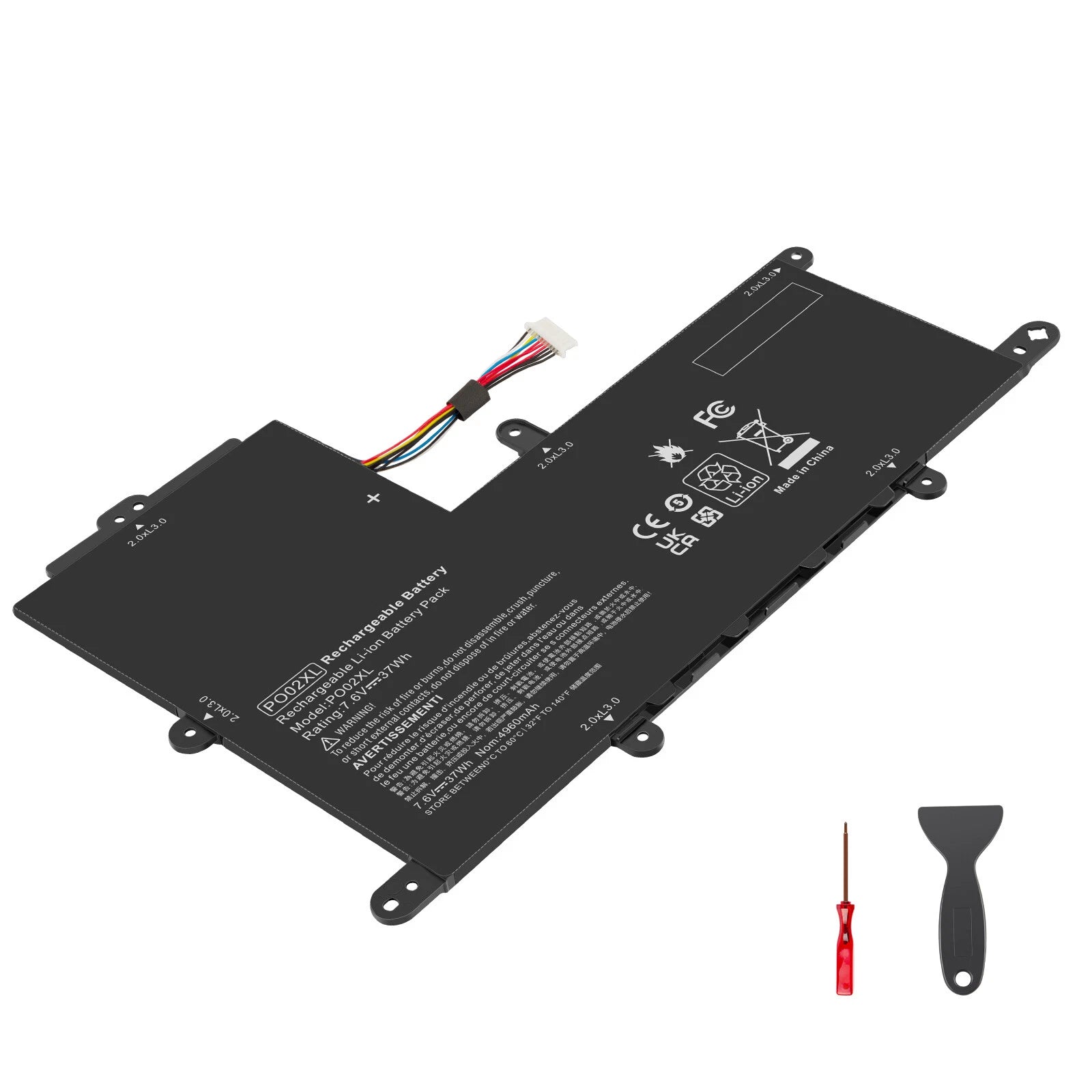 For HP Stream Notebook - 11-r010nr 11-R Laptop Battery PO02XL 203 824560-005 New
